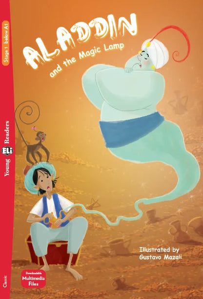 Aladdin and the Magic Lamp - Gradert leser - Pre A1 - Engelsk