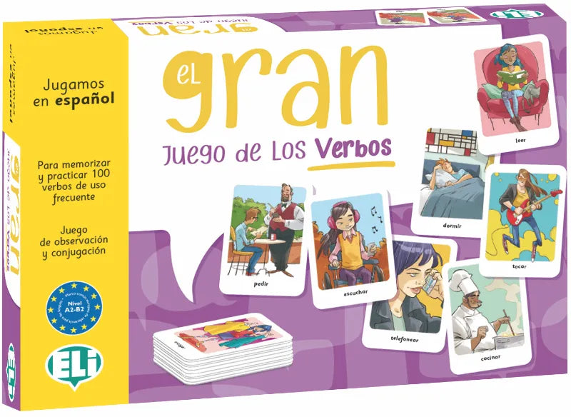 El gran juego de los verbos – forside