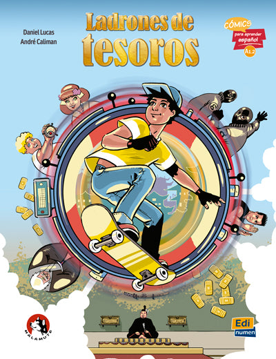 Ladrones de tesoros – forside
