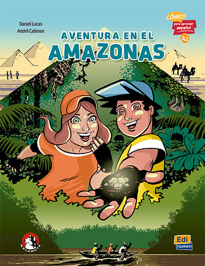 Aventura en el Amazonas – forside
