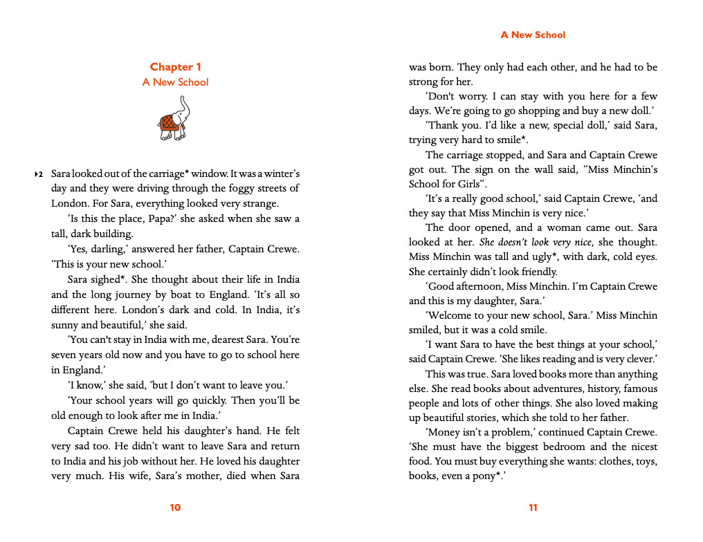 A Little Princess - Gradert leser - A2 - Engelsk