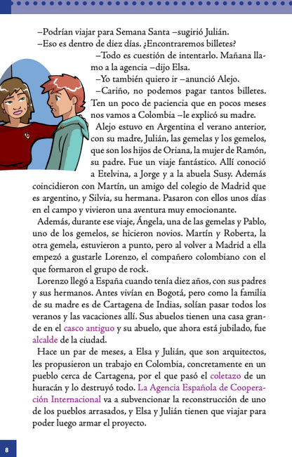 Alejo y su pandilla. Libro 3: misterio en Cartagena de Indias - Gradert leser - A2 - Spansk