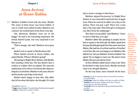Anne of Green Gables - Gradert lesebok - A1 nivå - engelsk