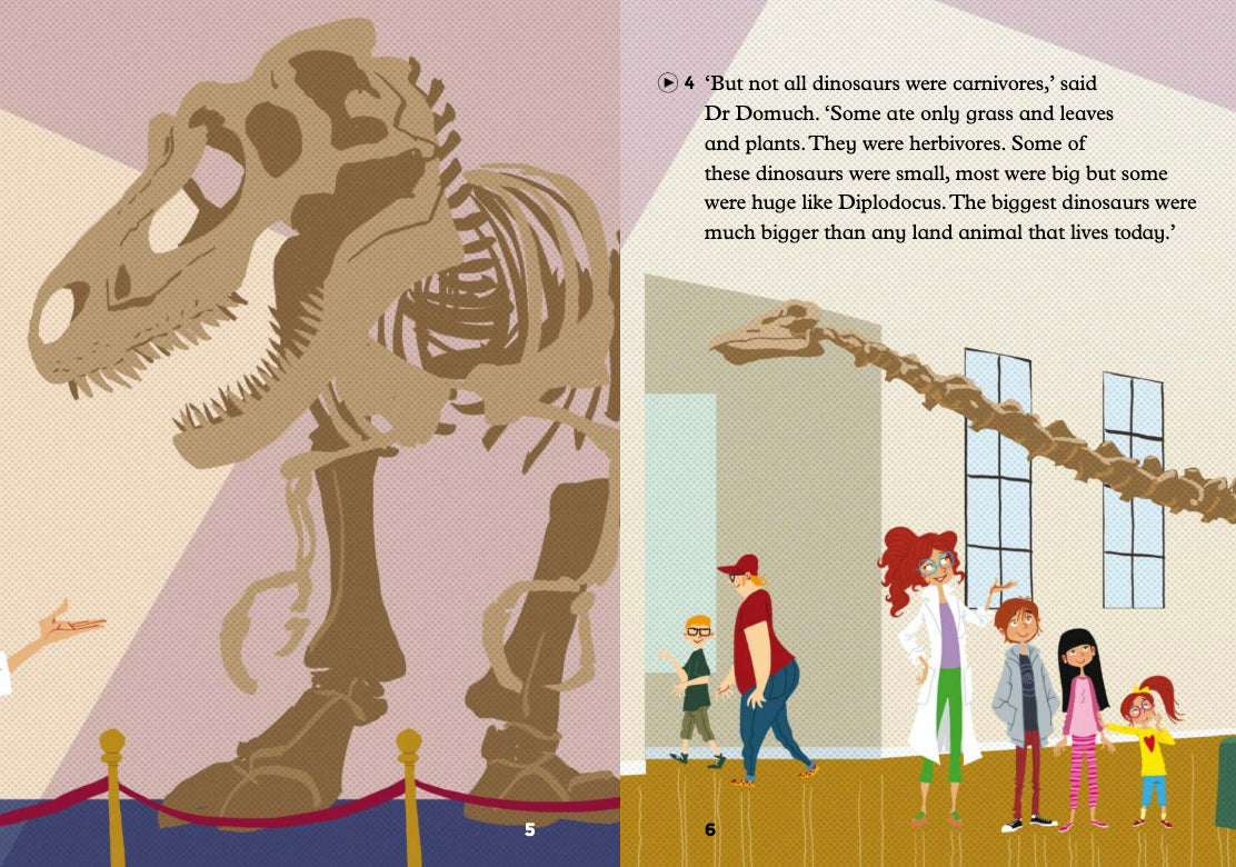 Dr Domuch and the Dinosaur Egg - Gradert leser - A1.1 - Engelsk