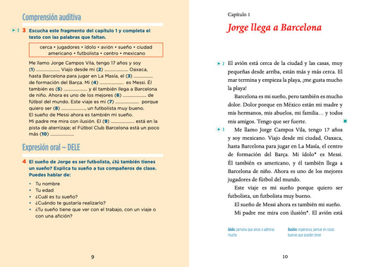 El sueño de Jorge - Gradert lesebok A1 - nivå - spansk
