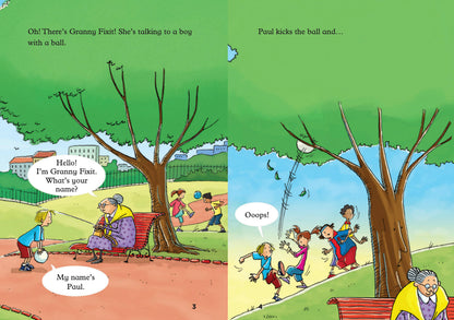 Granny Fixit and the Ball - Gradert leser - Pre A1 - Engelsk