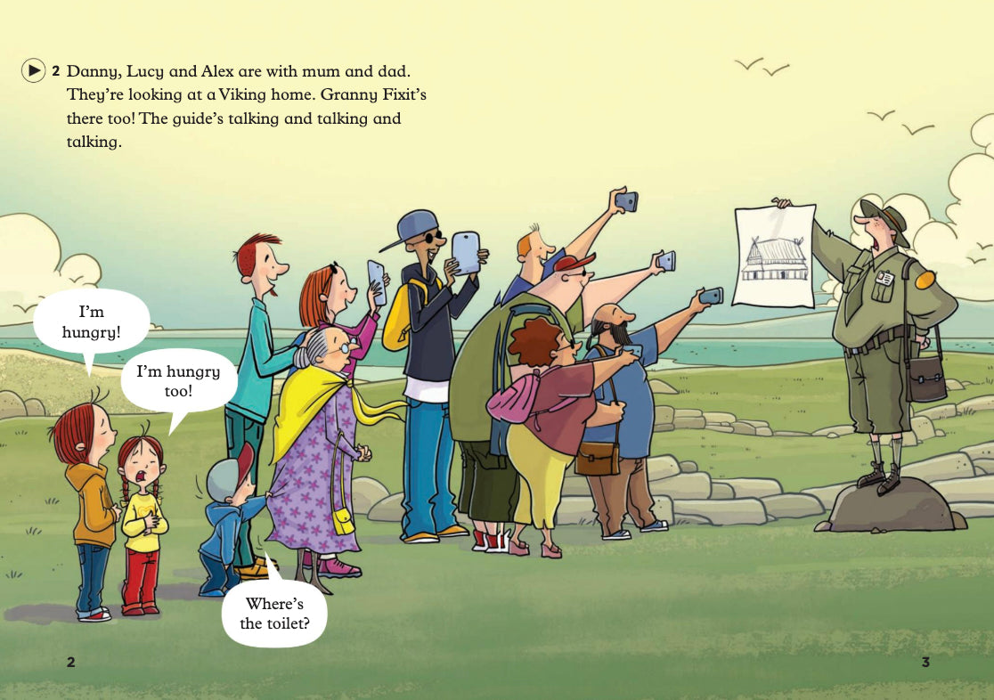Granny Fixit and the Monkey - Gradert leser - Pre A1 - Engelsk
