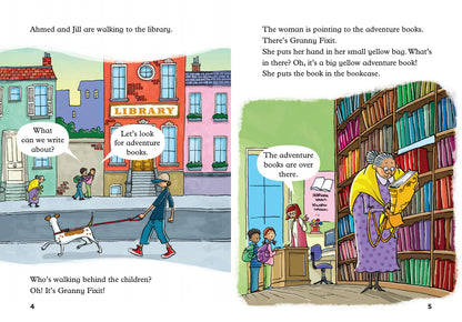 Granny Fixit and the Pirate - Gradert leser - Pre A1 - Engelsk