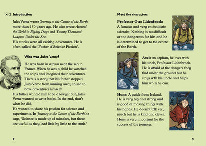 Journey to the Centre of the Earth - Gradert leser - A2 - Engelsk