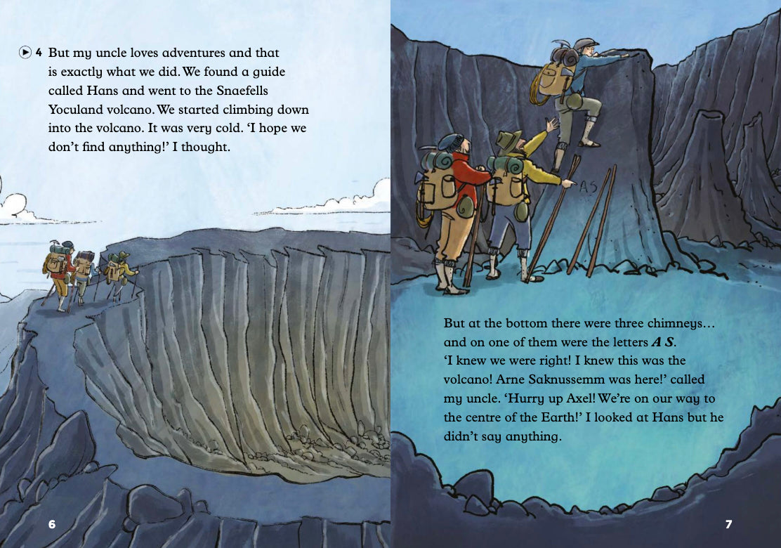 Journey to the Centre of the Earth - Gradert leser - A2 - Engelsk