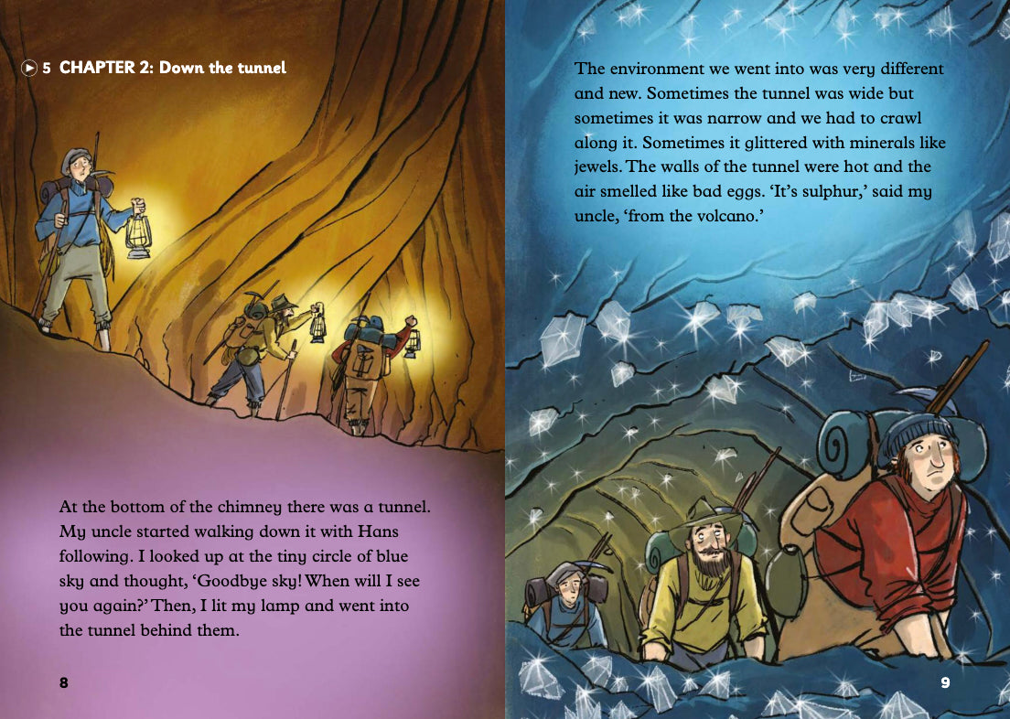 Journey to the Centre of the Earth - Gradert leser - A2 - Engelsk