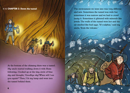 Journey to the Centre of the Earth - Gradert leser - A2 - Engelsk