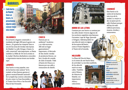 Madrid ¡Me encantas! - Gradert lesebok A2 - nivå - spansk