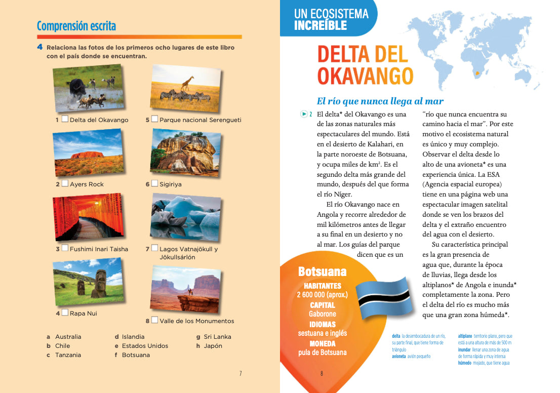 Maravillas del mundo - Gradert lesebok A2 - nivå - spansk