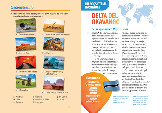 Maravillas del mundo - Gradert lesebok A2 - nivå - spansk
