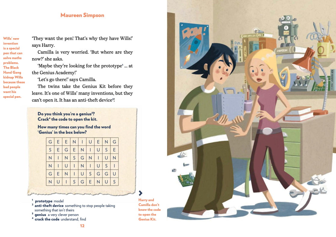In Search of a Missing Friend - Gradert leser - A1 - Engelsk