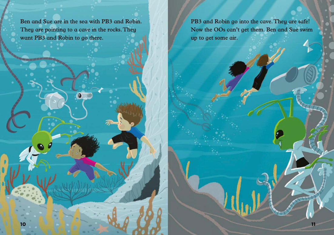 PB3 and the Fish - Gradert leser - A1 - Engelsk
