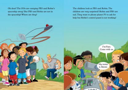 PB3 and the Helping Hands - Gradert leser - A1 - Engelsk