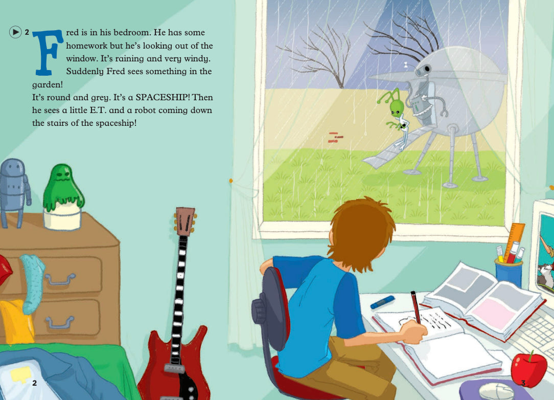 PB3 and the Vegetables - Gradert leser - A1 - Engelsk