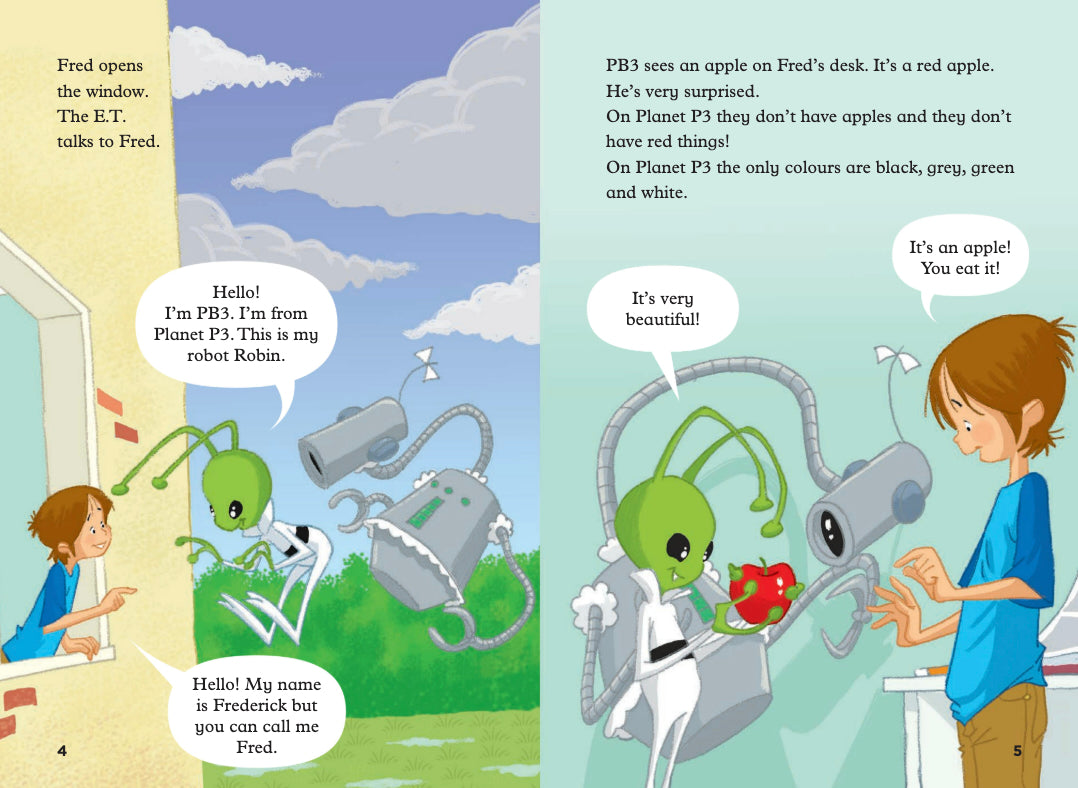 PB3 and the Vegetables - Gradert leser - A1 - Engelsk