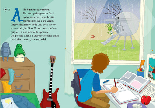 PB3 e le verdure - Gradert lesebok - A1 nivå - italiensk