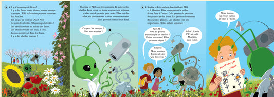 PB3 et les abeilles - Gradert lesebok - A1 nivå - fransk