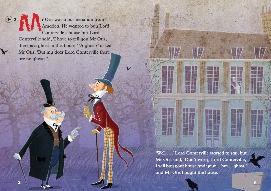 The Canterville Ghost - Gradert leser - A1.1 - Engelsk