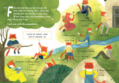 The Fox and the Grapes - Gradert leser - A1 - Engelsk
