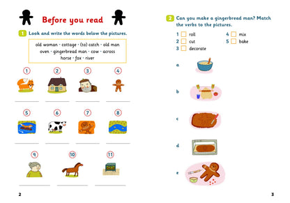 The Gingerbread Man - Gradert leser - A1 - Engelsk