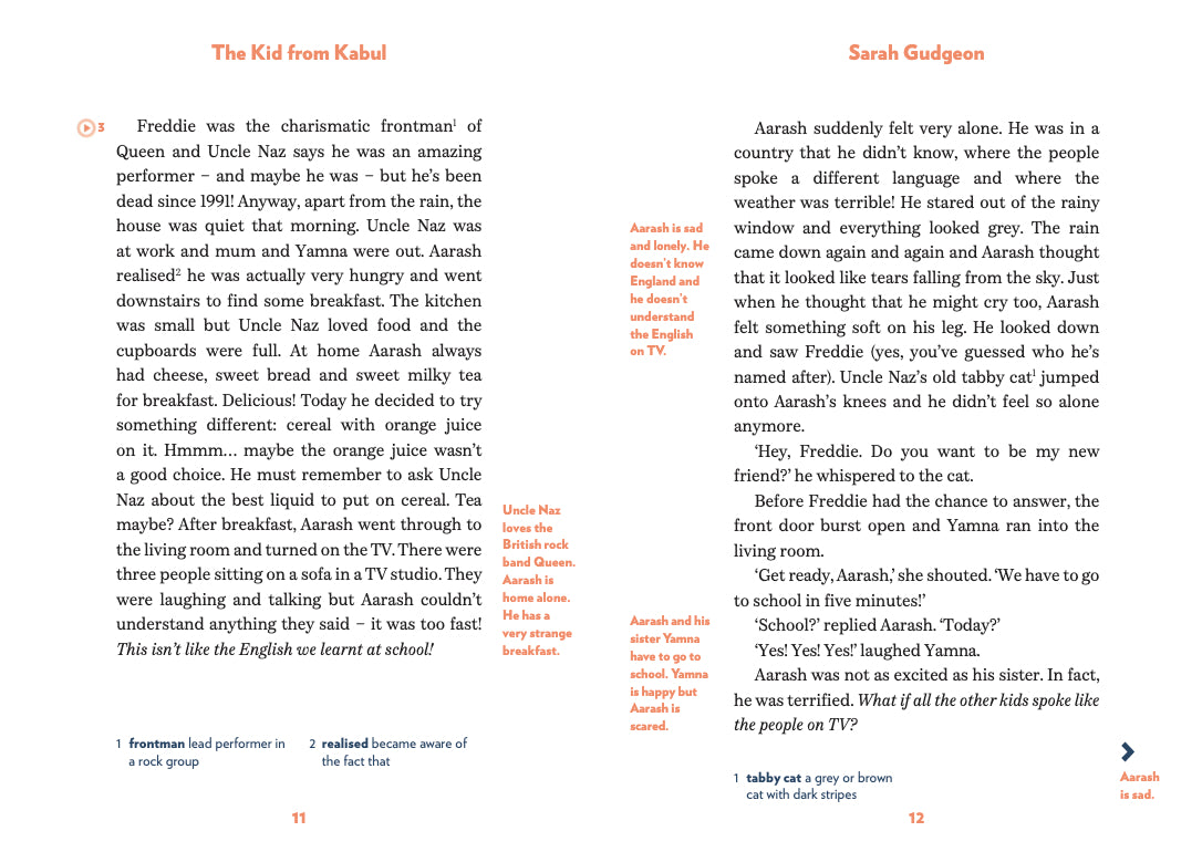The Kid from Kabul - Gradert lesebok - A2 nivå - engelsk