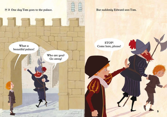 The Prince and the Poor Boy - Gradert lesebok - under A1 nivå - engelsk