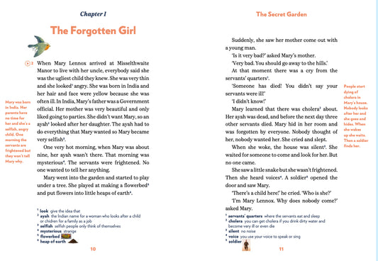The Secret Garden - Gradert lesebok - A2 nivå - engelsk