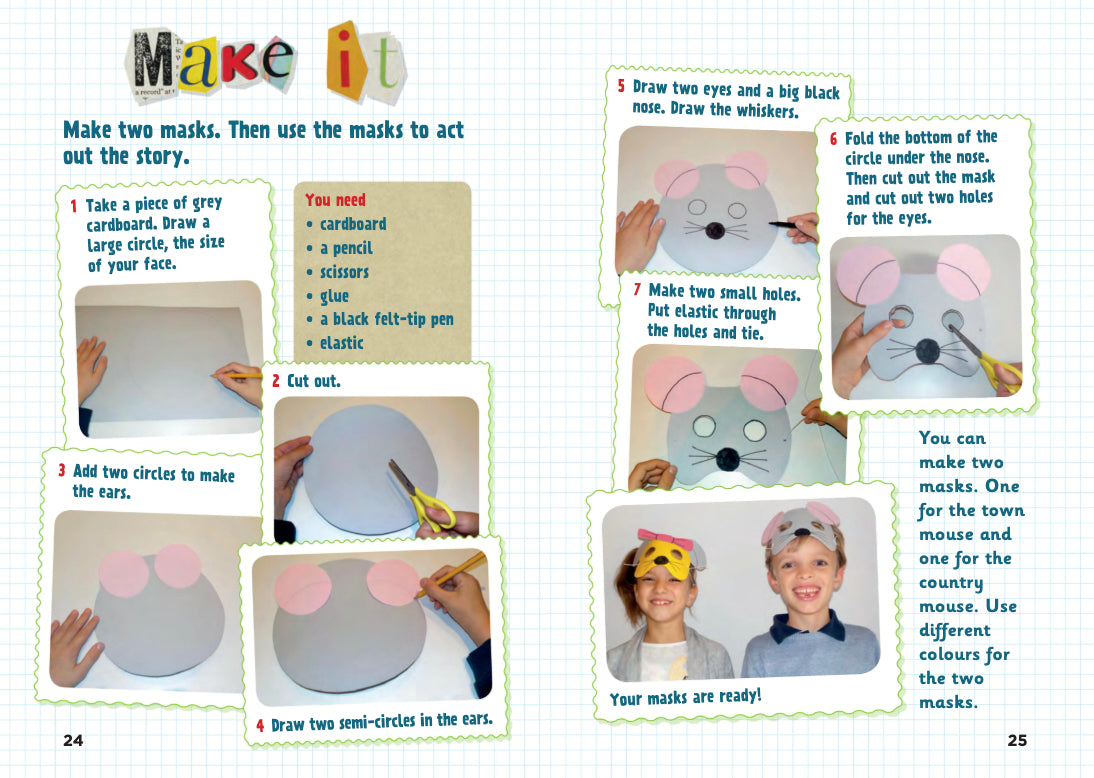 The Town Mouse and the Country Mouse - Gradert leser - A1.1 - Engelsk