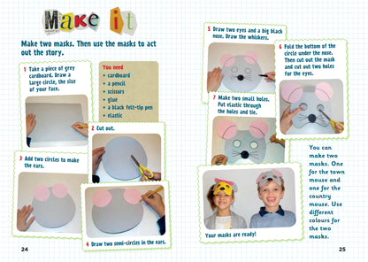 The Town Mouse and the Country Mouse - Gradert leser - A1.1 - Engelsk