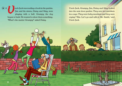 Uncle Jack and the Meerkats - Gradert leser - A1.1 - Engelsk