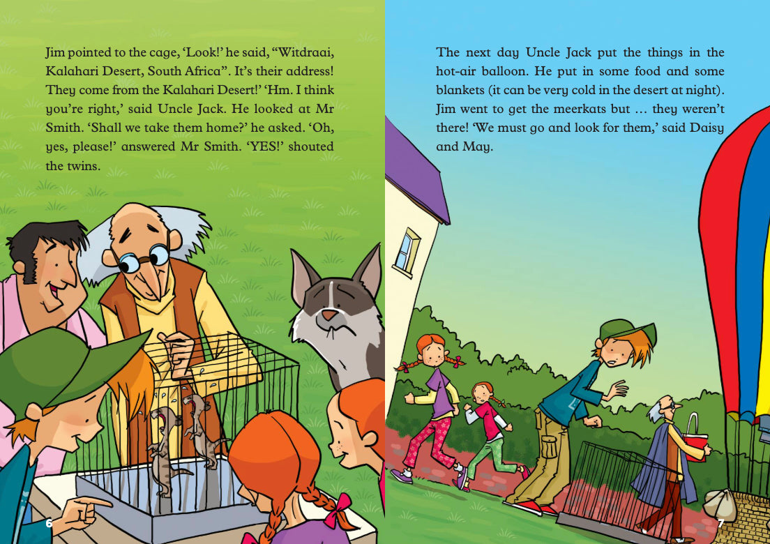 Uncle Jack and the Meerkats - Gradert leser - A1.1 - Engelsk