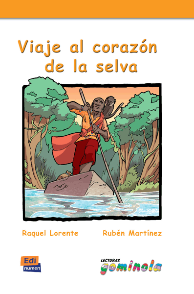 Viaje al corazón de la selva – forside
