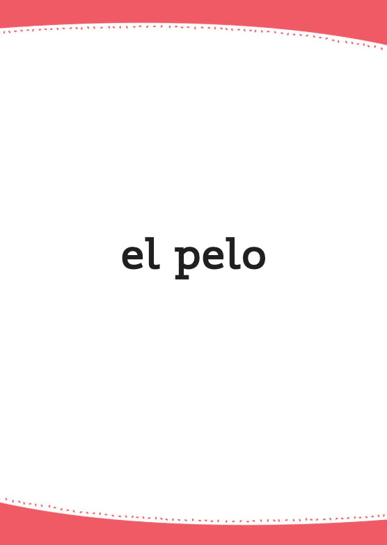 Imágenes y palabras - Samtalekort - A1 - spansk