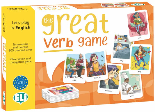 The Great Verb Game - Samtalespill - A2-B2 - engelsk